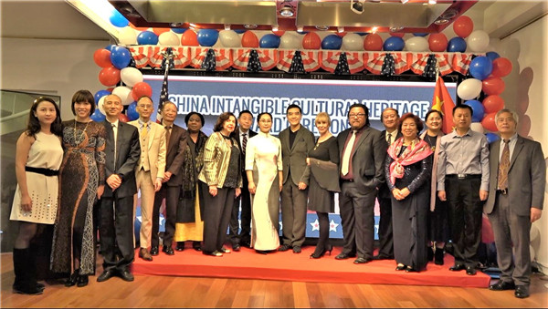 视频：中国非遗文化传承颁奖盛典纽约举行